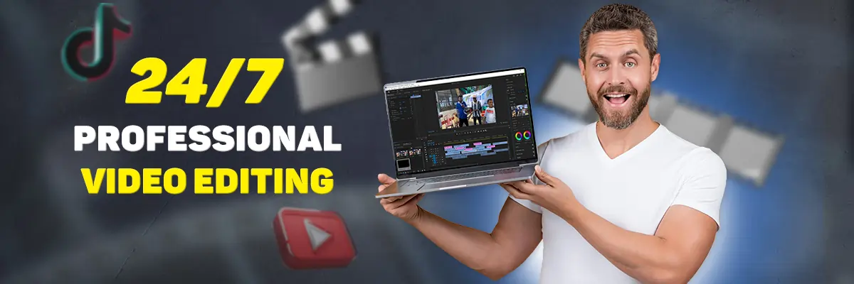 Professional YouTube & TikTok Video Editing Services